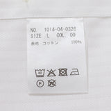 100双織ストライプセミワイドシャツ【Made in Japan】