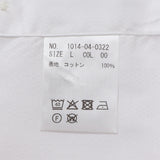 幾何学織りストライプセミワイドシャツ【Made in Japan】