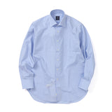 マイクロ千鳥セミワイドシャツ【Made in Japan】