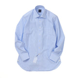 カラーストライプセミワイドシャツ【Made in Japan】