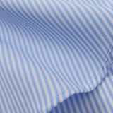 カラーストライプセミワイドシャツ【Made in Japan】