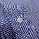 マイクロチェックセミワイドシャツ【Made in Japan】