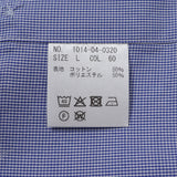 マイクロチェックセミワイドシャツ【Made in Japan】