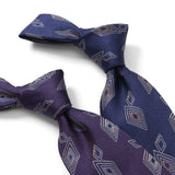 MIXダイヤ小紋ネクタイ【Made in Italy】