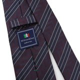 ダブルストライプネクタイ【Made in Italy】