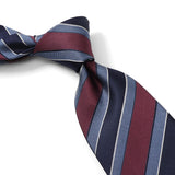 オルタネートストライプネクタイ【Made in Italy】