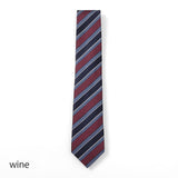 オルタネートストライプネクタイ【Made in Italy】