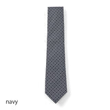 ブロック小紋ネクタイ【Made in Italy】