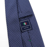 ブルーマイクロドットネクタイ【Made in Italy】