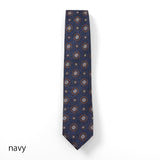 MIXフラワー小紋ネクタイ【Made in Italy】