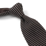 ジャガードニットネクタイ【Made in Italy】