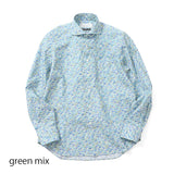 TEKSTINAフラワープリントシャツ【Made in Japan】