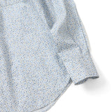 TEKSTINA小花プリントシャツ【Made in Japan】