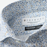 TEKSTINA小花プリントシャツ【Made in Japan】