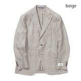 BELVESTグレンチェックジャケット【Made in Italy】