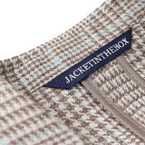 BELVESTグレンチェックジャケット【Made in Italy】
