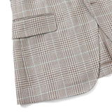 BELVESTグレンチェックジャケット【Made in Italy】