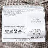 BELVESTグレンチェックジャケット【Made in Italy】
