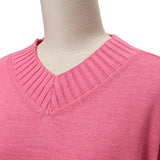 10G成型Vネックニット