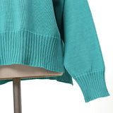 10G成型Vネックニット