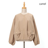 サーブルクロス撥水ブルゾン