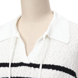 スラブスキッパーボーダーニット