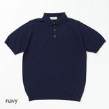 MOONCASTLE 半袖ポロニット【Made in JAPAN】