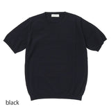 MOONCASTLE 半袖クルーネックニット【Made in JAPAN】