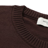 MOONCASTLE 半袖クルーネックニット【Made in JAPAN】