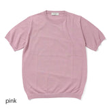 MOONCASTLE 半袖クルーネックニット【Made in JAPAN】