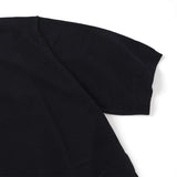 MOONCASTLE 半袖モックネックニット【Made in JAPAN】