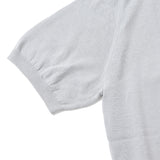 MOONCASTLE 半袖モックネックニット【Made in JAPAN】