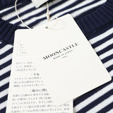 MOONCASTLE 半袖ボーダーニット【Made in JAPAN】