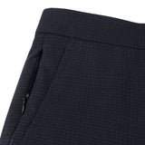 クールドッツチェックトラベラーズパンツ（ノータック）【Made in Japan】