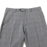 ストレッチ千鳥グレンチェックパンツ（ノータック）【Made in Japan】