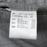 ストレッチ千鳥グレンチェックパンツ（ノータック）【Made in Japan】