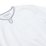フロントループボタン付きTシャツ【Made in Japan】
