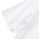 フロントループボタン付きTシャツ【Made in Japan】