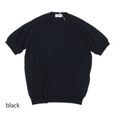 JOHN SMEDLEY 半袖ライン入ニット【Made in GBR】