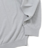 MOONCASTLE 長袖クルーニット【Made in JAPAN】