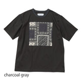 スクエアプリントTシャツ【Made in Japan】