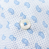 総柄プリントワイドカラーシャツ【Made in Japan】