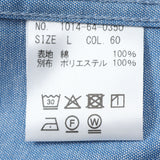オリジナルダンガリーボタンダウンシャツ【Made in Japan】