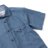 REFLAXリネンライクシャツ【Made in Japan】