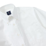 幾何学ジャガードボタンダウンシャツ【Made in Japan】