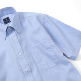 ヘリンボンボタンダウンシャツ【Made in Japan】