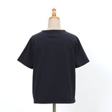 かすれフロッキーロゴTシャツ