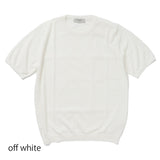 MOONCASTLE 半袖クルーネックニット【Made in JAPAN】