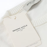MOONCASTLE 半袖クルーネックニット【Made in JAPAN】