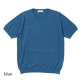 MOONCASTLE 半袖クルーネックニット【Made in JAPAN】
